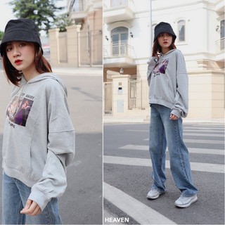 [Big Size] Quần Dài Ống Rộng Xanh Đá Basic - Quần Jean Ống Rộng Size Đại - Lưng Cao Siêu Tôn Dáng