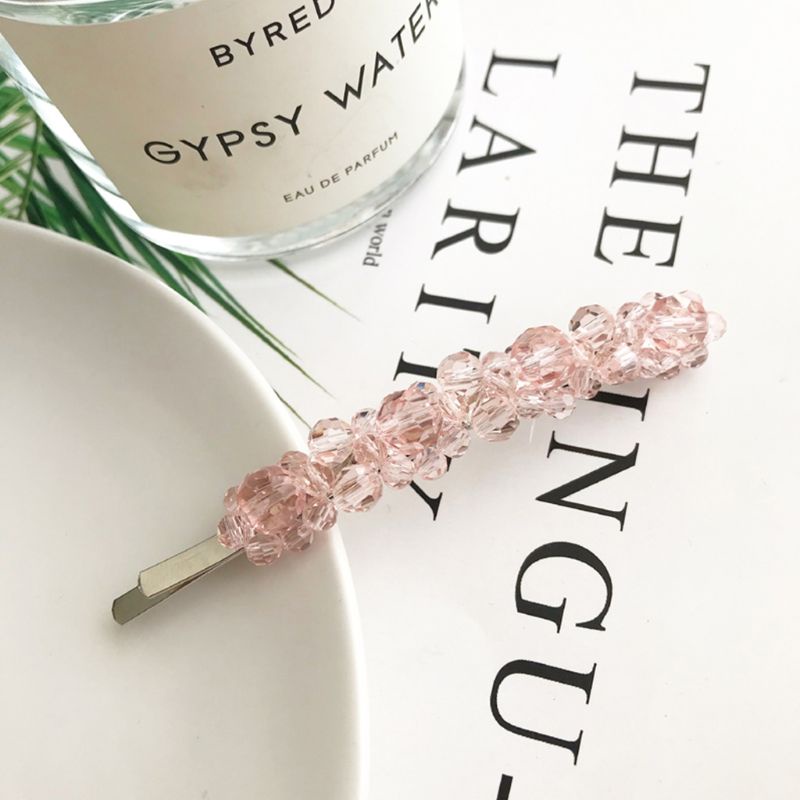 Youyo Kẹp Tóc Hợp Kim 5 Màu Hình Hoa Bốn Cánh Cho Nữ