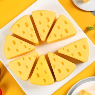 Khuôn silicon 3D 8 hình phô mai