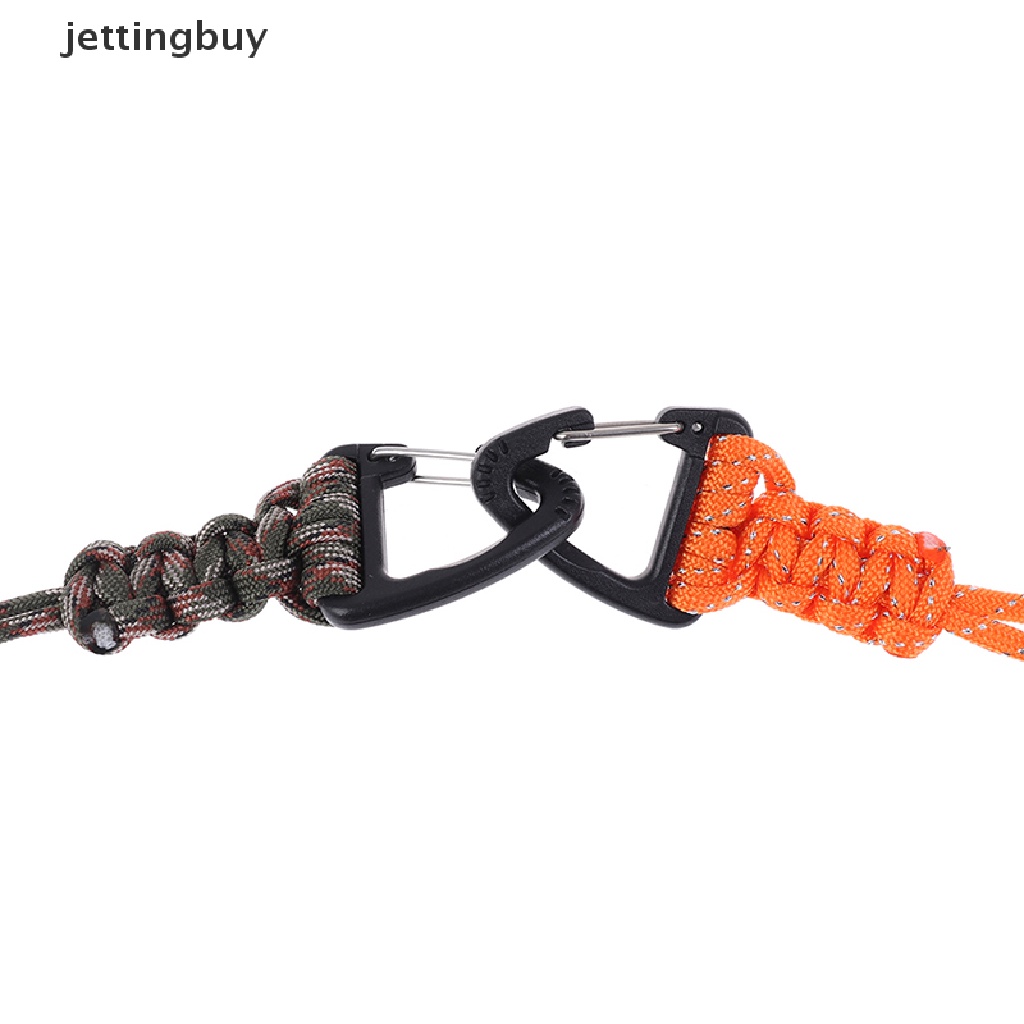 Dây bện Jetting buộc bánh răng chiến thuật handmade với móc khóa QDD