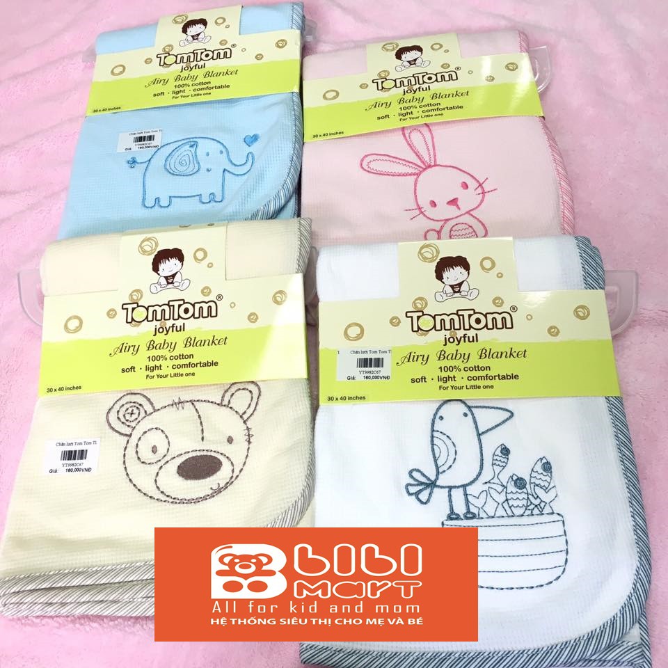 Chăn lưới Thái TomTom - siêu phẩm chăn hè thu cho các bé sơ sinh