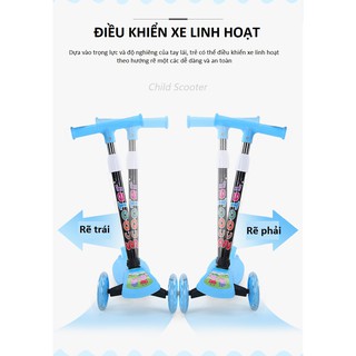 Xe Scooter 3 bánh có đèn phát sáng