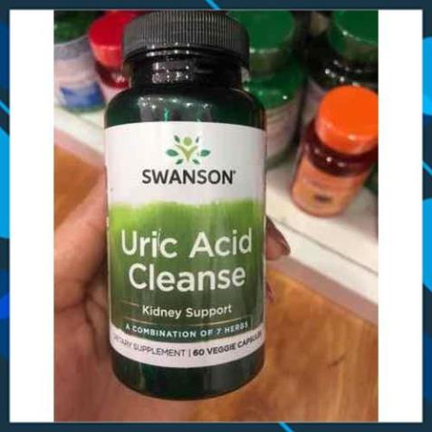Viên uống Uric Acid Cleanse hộp 60 viên của Mỹ giúp giảm nồng độ Uric Acid
