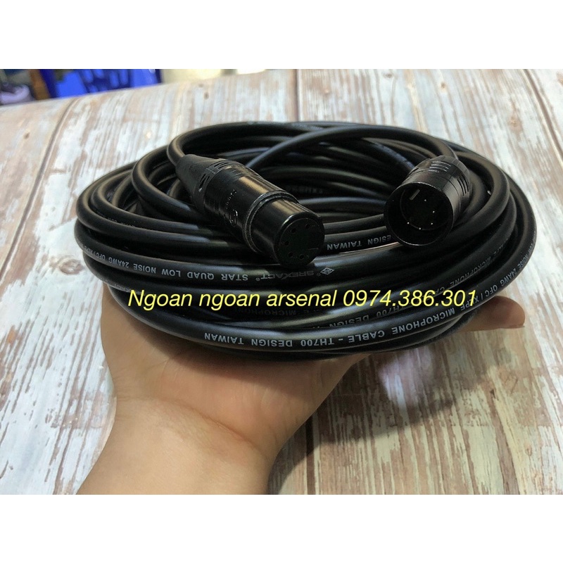 Dây tín hiệu canon 5 chân (Xlr 5 chân) cao cấp
