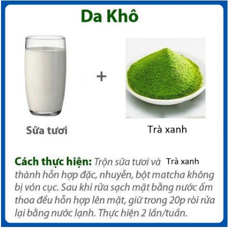 Hũ bột Trà Xanh đắp mặt nạ hữu cơ Kimhome nguyên chất 70G | Green Tea Powder 100% Organic