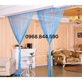 Rèm Sợi Kim Tuyến Kích Thước 3mx3m