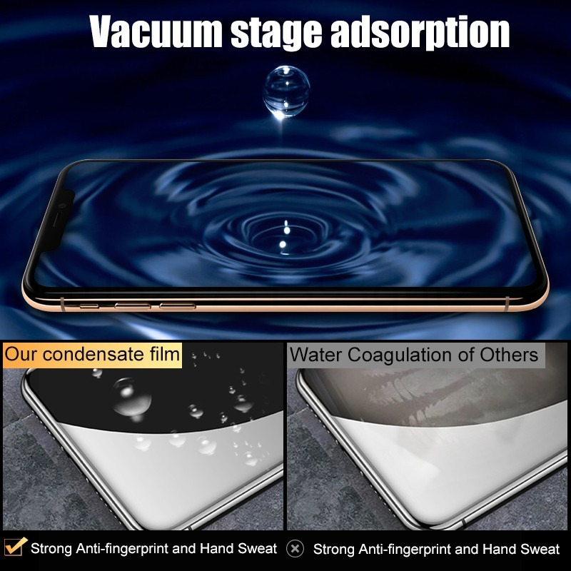 Wsken 2PCS 500D Full Cover Back Hydrogel film For iPhone 11 12 Pro MAX mini Screen Protector Not Glass