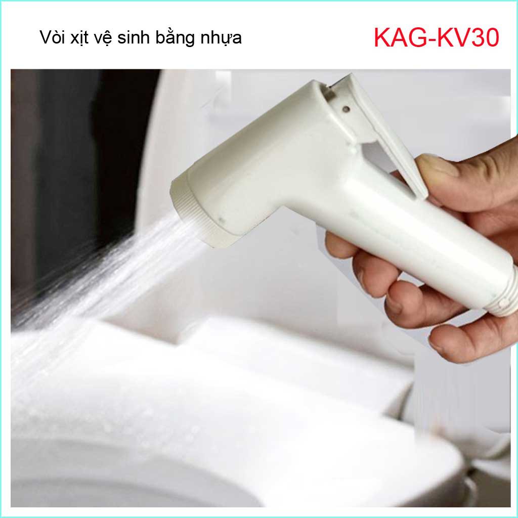 Vòi xịt bồn cầu, vòi xịt rửa nhà tắm, vòi xịt vệ sinh Oscar KAG-KV04