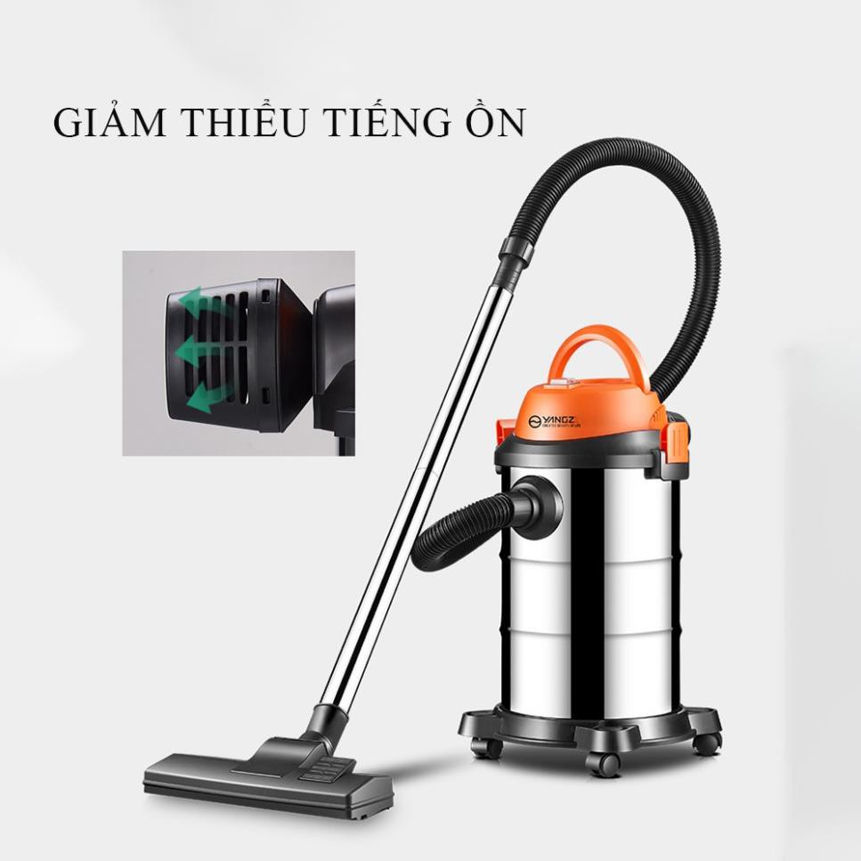 Máy hút bụi gia đình, công nghiệp công suất 1200W-15L tích hợp 3 chế độ khô- ướt- thổi