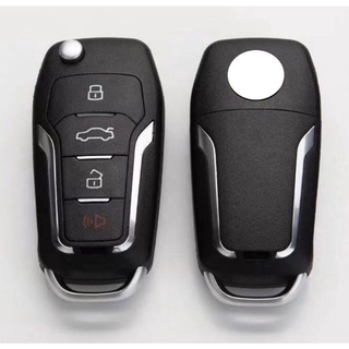 Vỏ chìa khoá độ gập xe Ford 4 NÚT