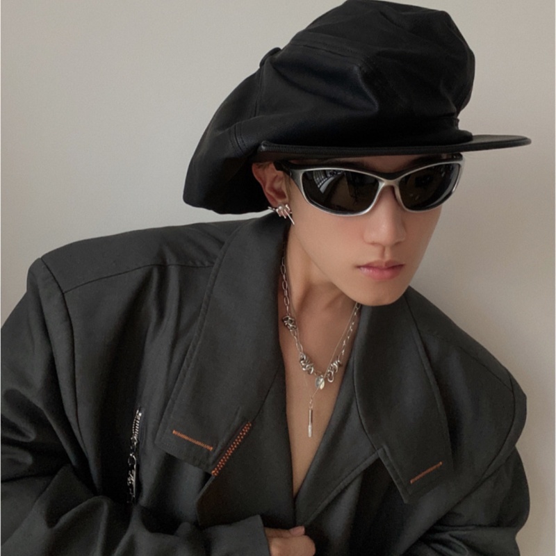 Bông Tai Ngọc Trai Phong Cách hip hop Hàn Quốc Thời Trang Cho Nam Và Nữ