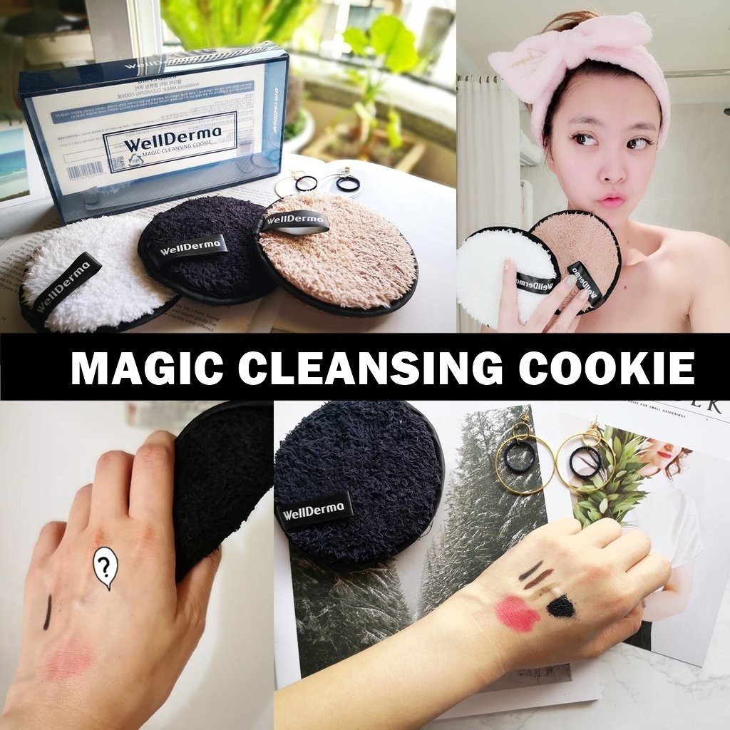 Khăn tẩy trang WellDerma Magic Cleansing Cookie