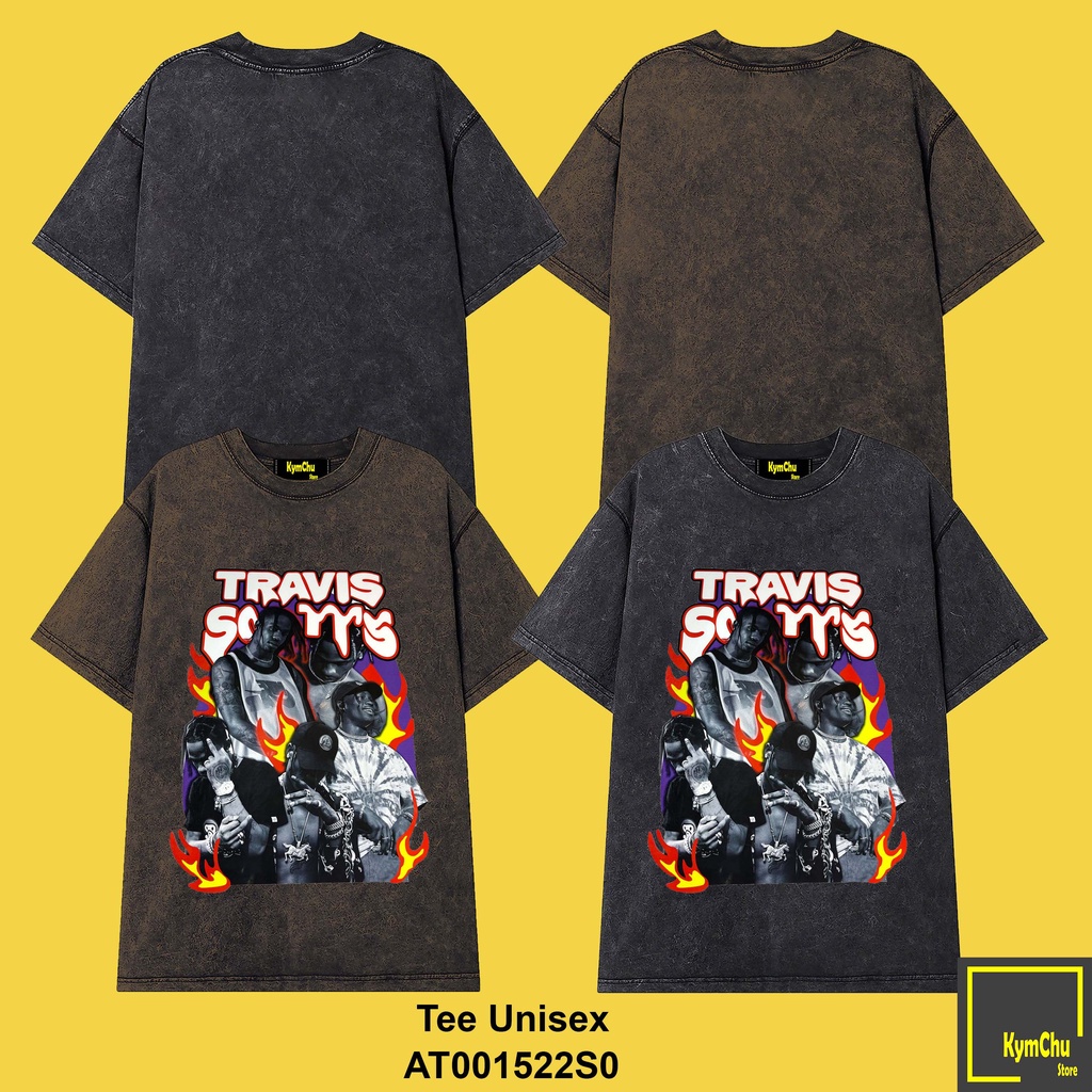 Áo thun nam form rộng Wash xám | Áo thun chất cotton dày dặn | Xưởng chuyên sỉ Kymchu Unisex giá tốt nhất | Shopee VN