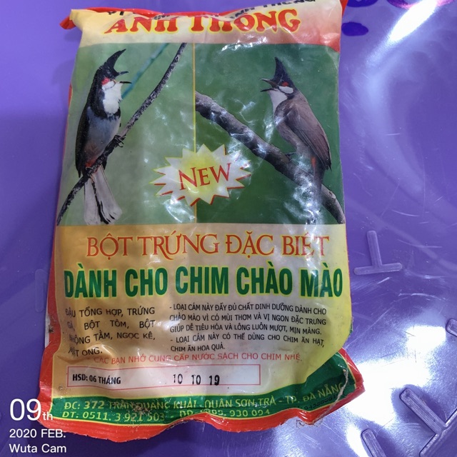 Cám Chim Chào Mào Anh Thông 200gr