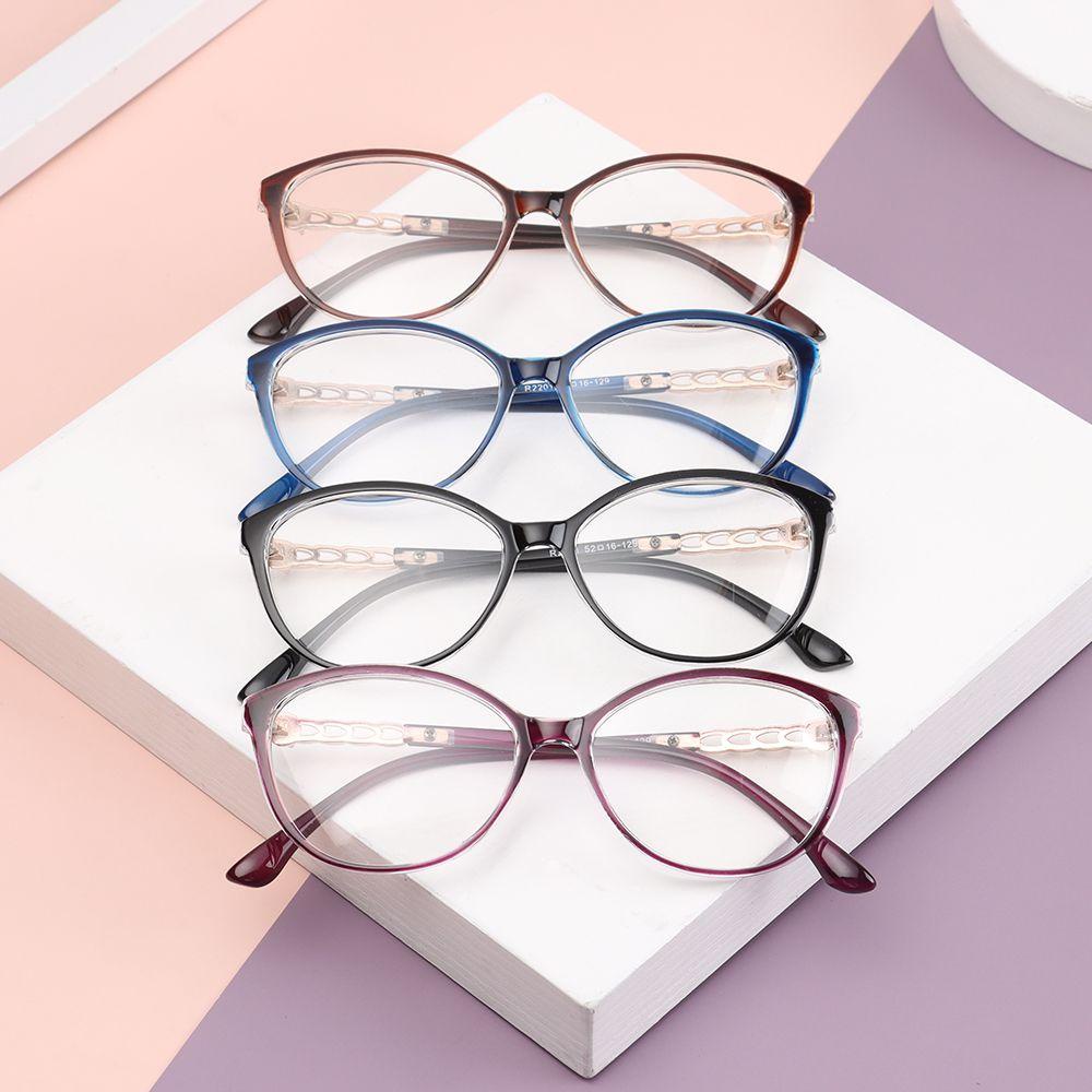Mắt Kính Gọng Tròn Oversize Thời Trang Dành Cho Nữ