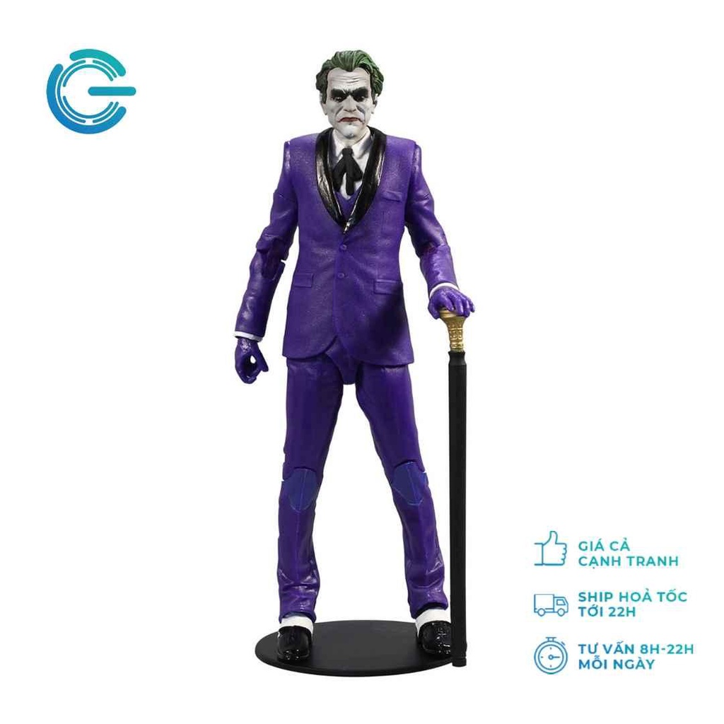 Mô hình the joker the criminal dòng dc multiverse batman three jokers nhựa PVC 18cm Gamestop.vn DCMF40