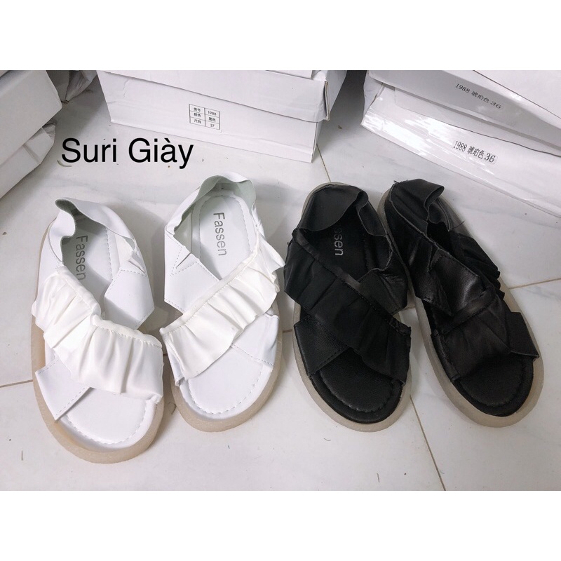 Dép bèo nữ mẫu mới siêu xinh đi được hai kiểu mã B01