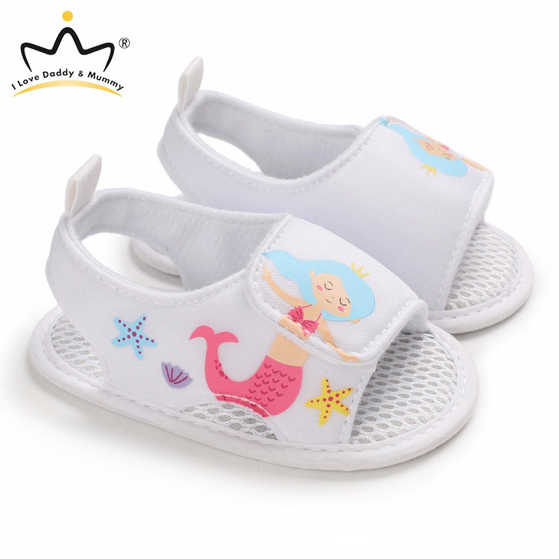 Giày sandal cotton mềm không trượt thời trang mùa hè dành cho bé tập đi