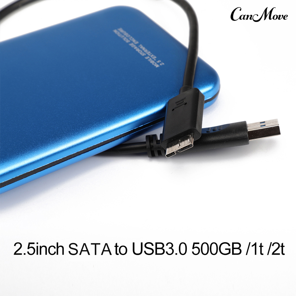 Ổ Cứng Ngoài Canmove 500gb / 1t / 2t 2.5inch Sata Sang Usb 3.0 Hdd Ssd