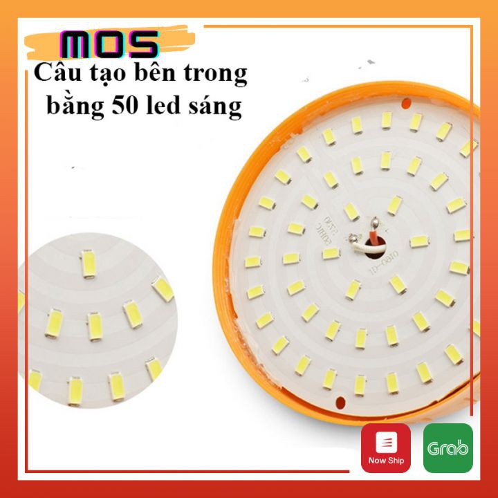Bóng đèn LED sạc tích điện 50W/80W/120W với 3 chế độ sáng Mos Shop