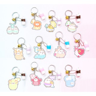 Móc khoá 12 cung hoàng đạo ly kem MKK10 móc khoá kaws cute dễ thương hoạt hình thần tượng