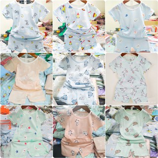 🔥MỚI🔥Bộ cotton sợi tre Quảng Châu cho bé trai gái