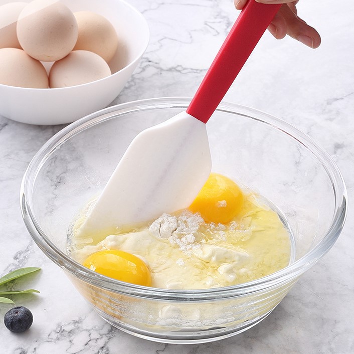 Phới dẹt làm bánh kèm đầu teaspoon