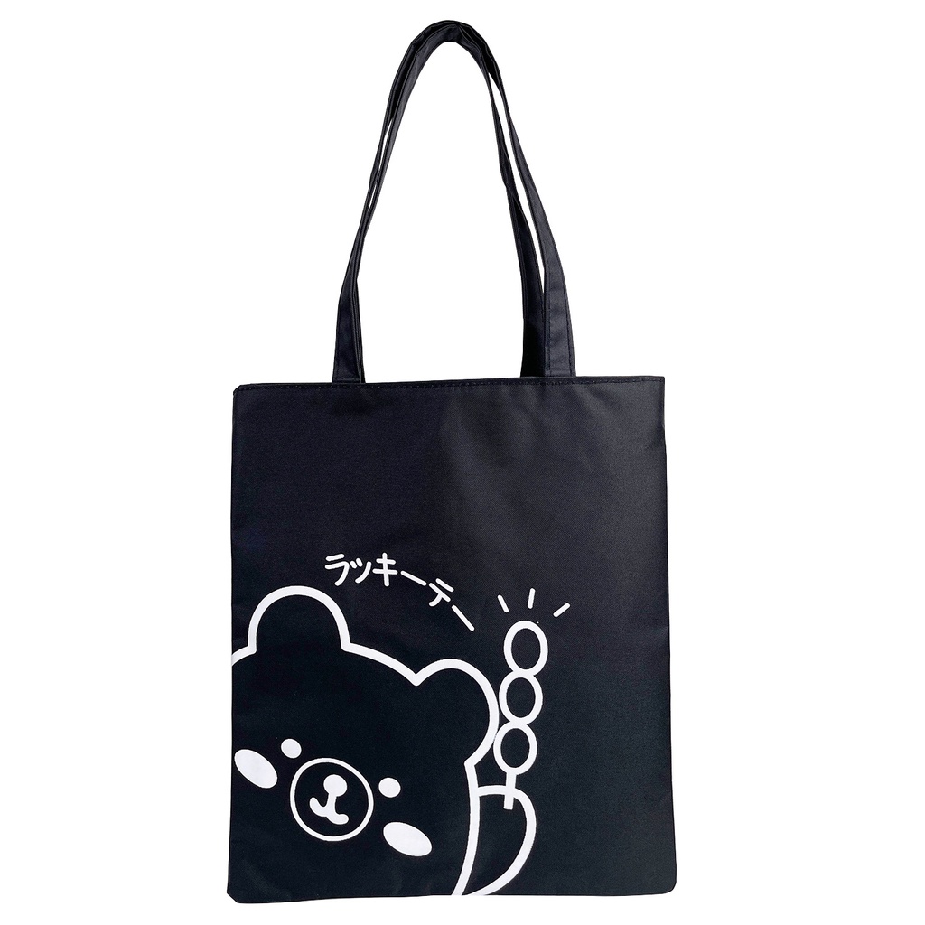 Túi Đeo Vai Bằng Vải Canvas Kích Thước Lớn Mẫu Mới Năm 2021 Phong Cách Harajuku Hàn Quốc Cho Nữ