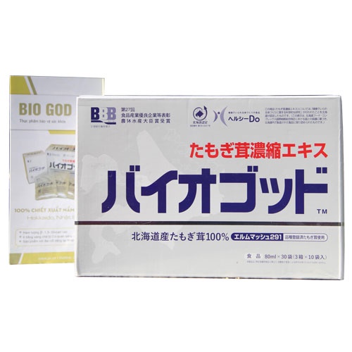 Bio-God (hộp 10 gói) - Hỗ trợ tăng cường sức khỏe, nâng cao sức đề kháng