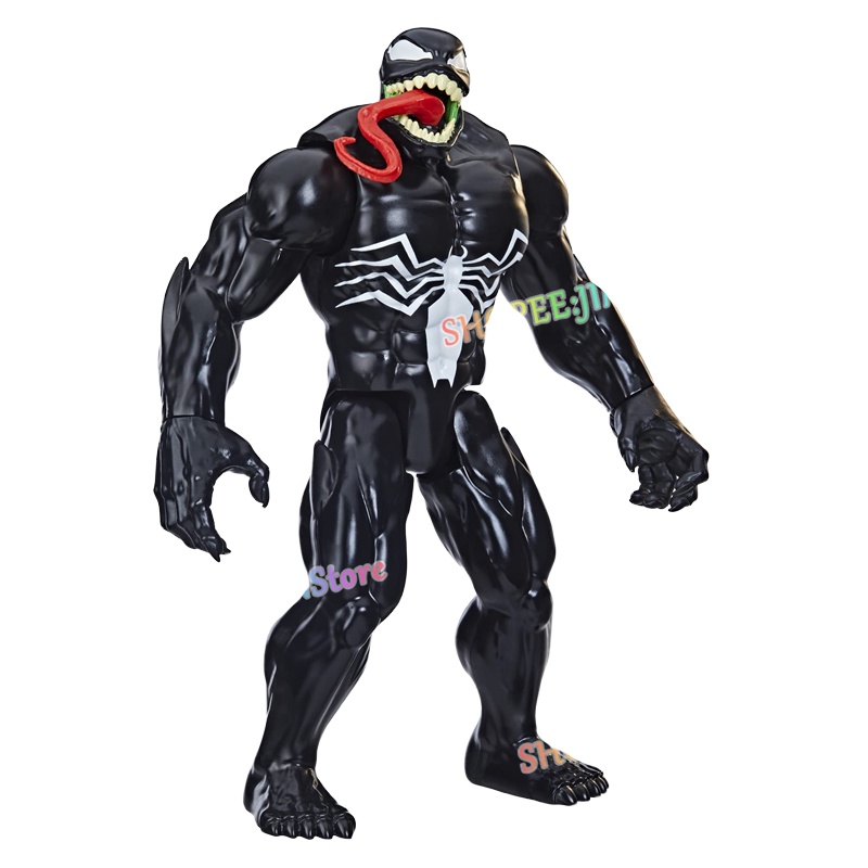Mô Hình Đồ Chơi Nhân Vật JINN Marvel Black Symbiote Spider-Man Maximum Venom 30cm