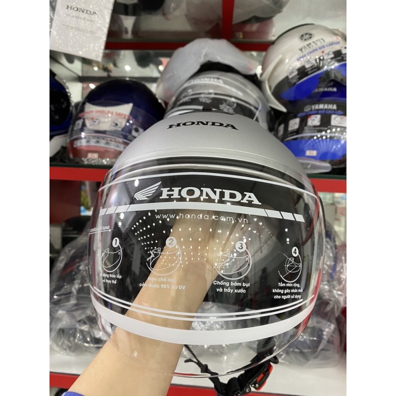 XẢ KHO MŨ BẢO HIỂM NHIỆT ĐỚI HONDA 3/4 NỬA ĐẦU