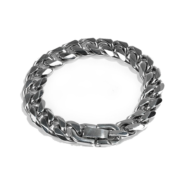 Vòng đeo tay bằng kim loại phong cách hip-hop cổ điển thời trang