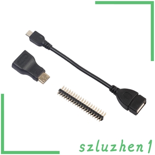 Bộ Cáp Chuyển Đổi Hdmi Sang Hdmi + Micro Usb + Gpio Cho Raspberry Pi Zero
