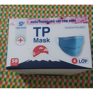 Khẩu trang y tế 4 lớp cao cấp Tâm Phát
