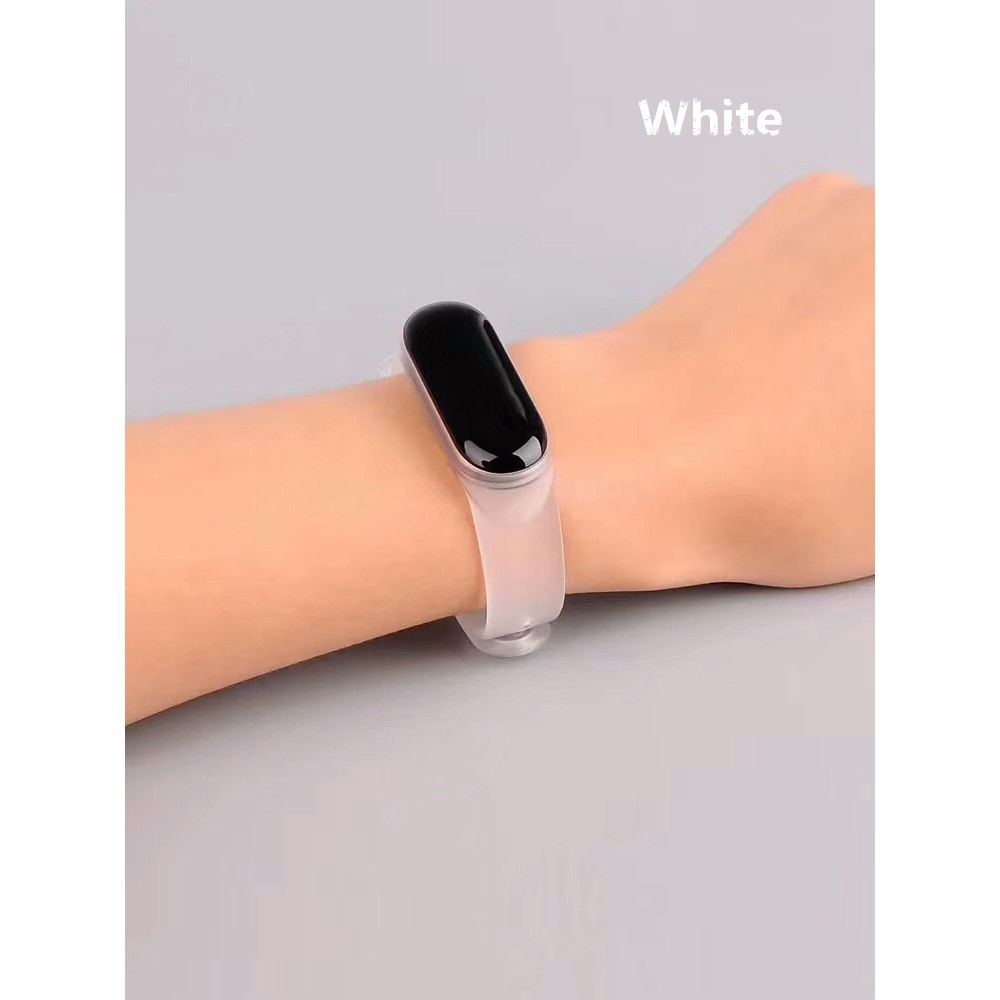 Mới!!! Dây Đeo Silicon Chống Nước Cho Đồng Hồ Thông Minh Xiaomi Mi Band 4 Miband 4
