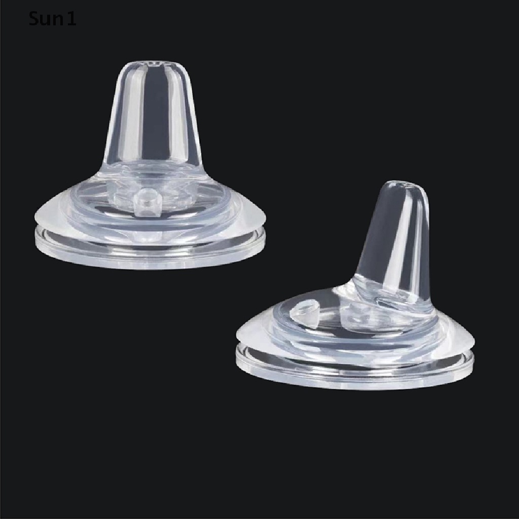 1 &gt; Núm Ti Giả Bằng silicone Chống Trượt Cho Bé Uống Nước