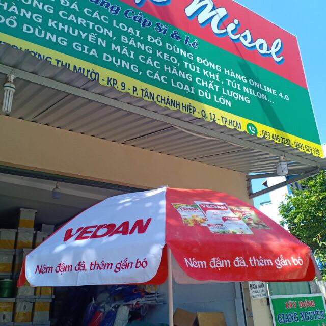 Ô DÙ LỚN CHE MƯA CHE NẮNG BÁN HÀNG CHƯA BAO GỒM ĐẾ