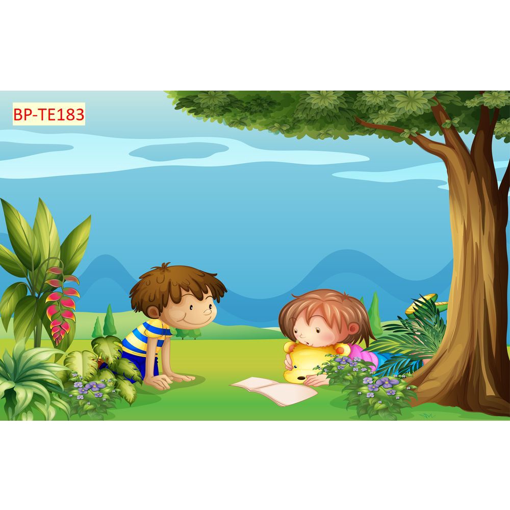 Tranh Dán Tường Phòng Trẻ Em Hoạt Hình Ngộ Nghĩnh