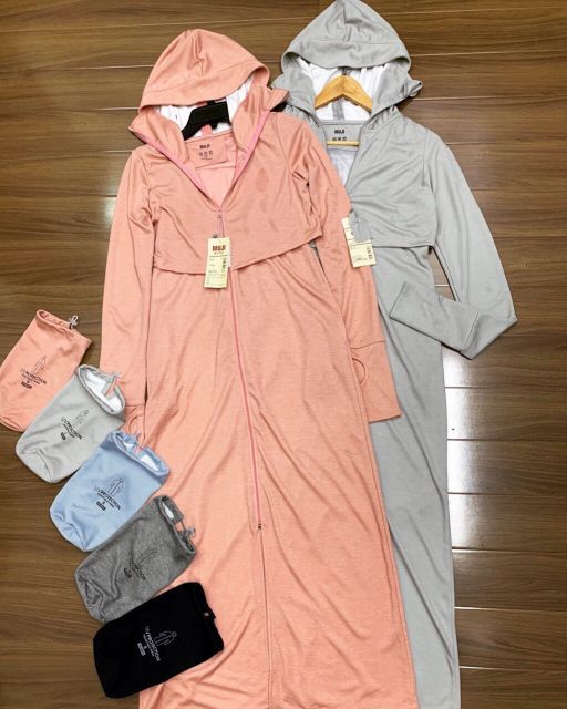 Áo chống nắng dáng dài muji chất bao phê | BigBuy360 - bigbuy360.vn