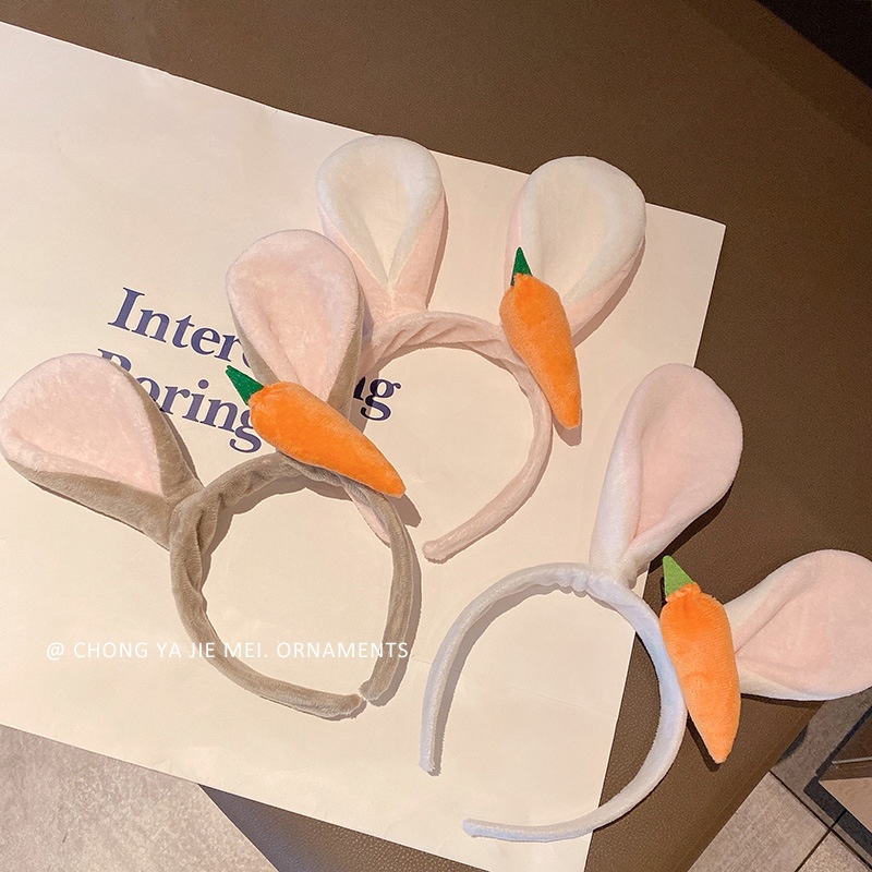 Băng Đô Tai Thỏ Siêu Dễ Thương