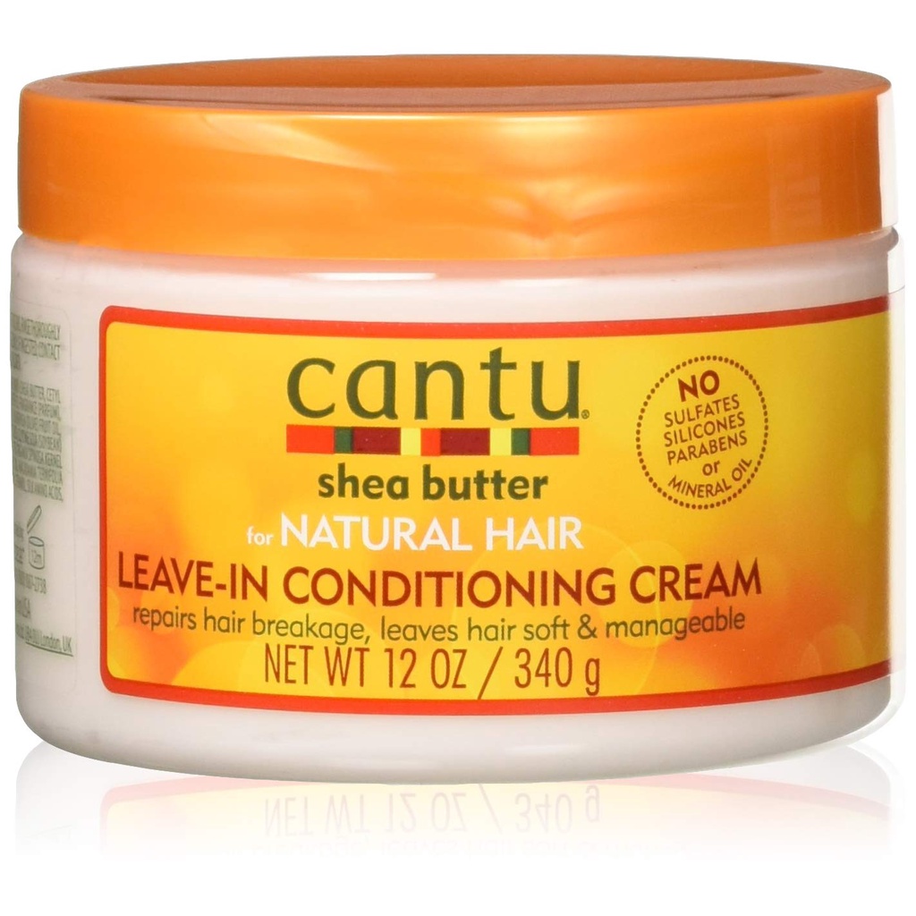 Dầu xả khô Cantu Shea Butter for Natural Hair Leave In Conditioning Repair Cream 340g - Hity Beauty