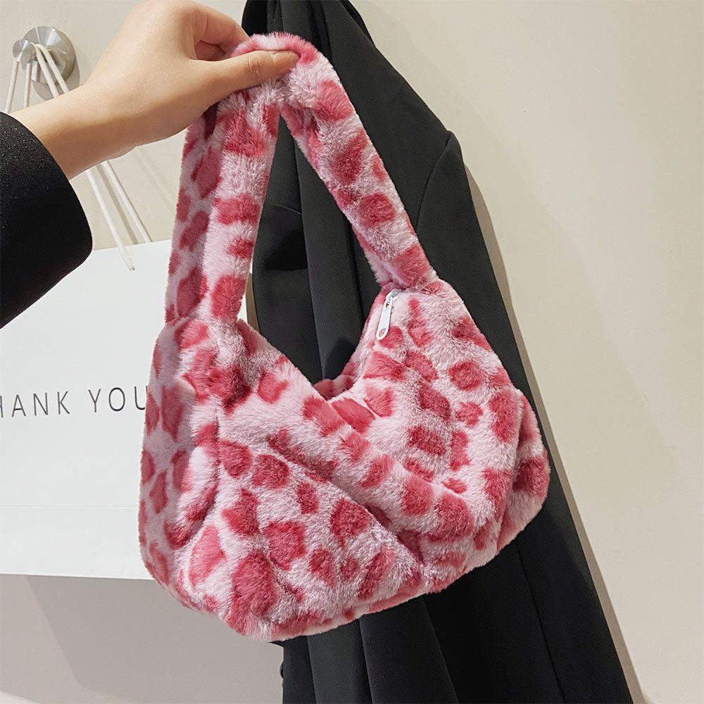 Túi Xách Đeo Vai Phủ Bông Mềm Cỡ Nhỏ Thời Trang Nữ Sành Điệu