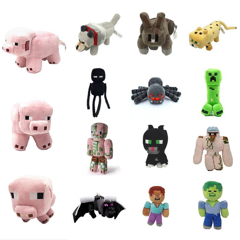 Thú Nhồi Bông Minecraft 18-60cm