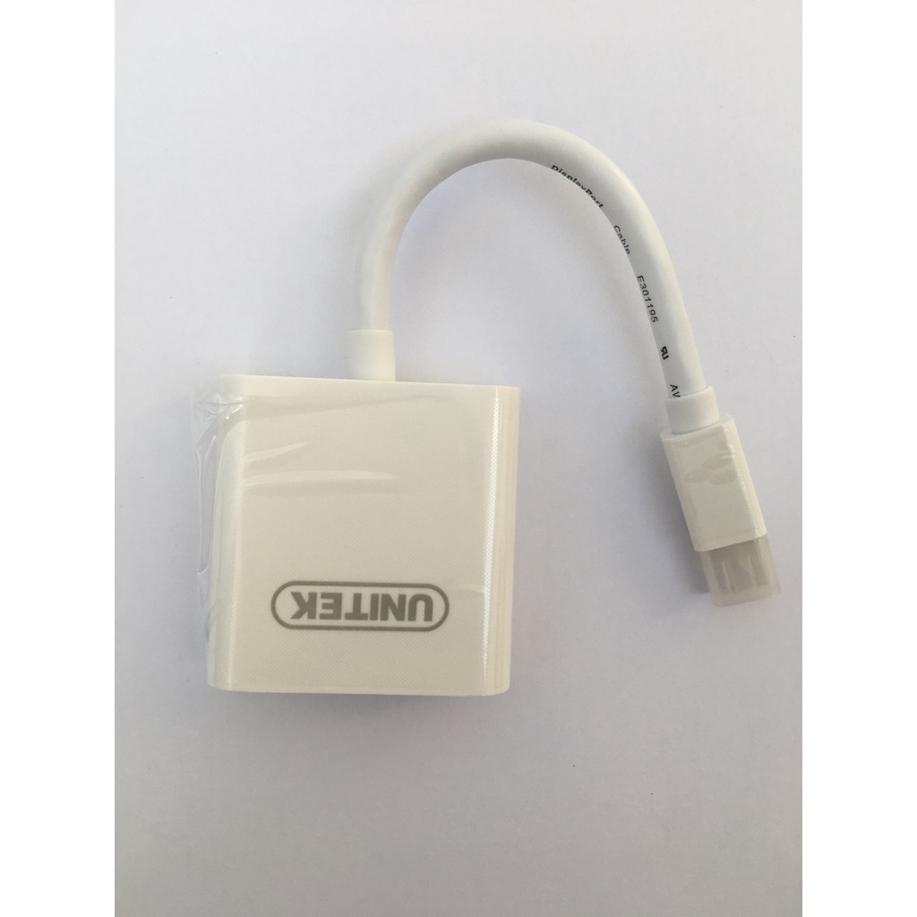 Đầu chuyển Mini Displayport sang VGA Unitek Y-6327 WH chính hãng