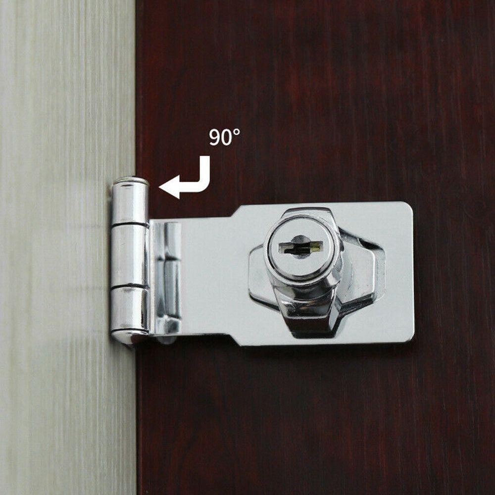 Ổ Khóa Cửa Garage NICKOLAS Hasp Kèm Chìa Khóa