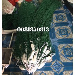 Lưới vét kéo cá bằng dù cao 2m5 dài 11m túi 3m (hàng đặt)