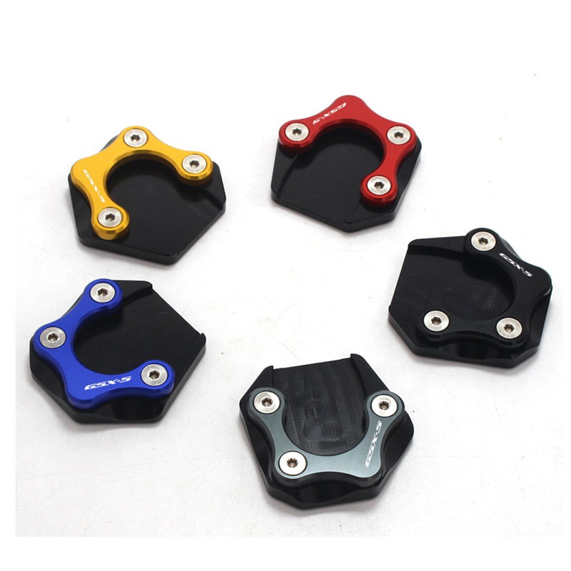 Motorcycle Kickstand Foot Side Stand Extension Pad Support Plate for SUZUKI GSX-S1000 GSX-S1000F 2015 2016
