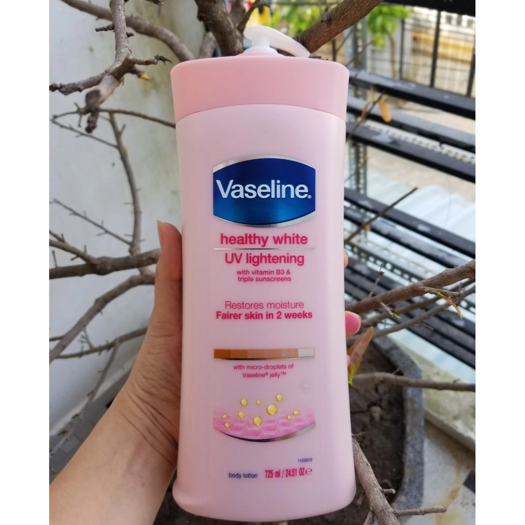 Sữa Dưỡng Thể VASELINE Heathy White Cân Bằng Độ Ẩm - Mịn & Sáng Da 725ml | BigBuy360 - bigbuy360.vn