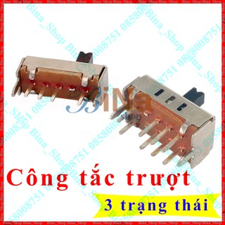 Công tắc gạt 4 chân / 8 chân công tắc trượt 3 trạng thái