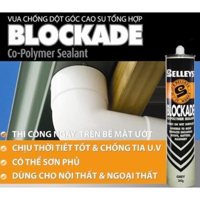 Keo silicone chống dột Blockade